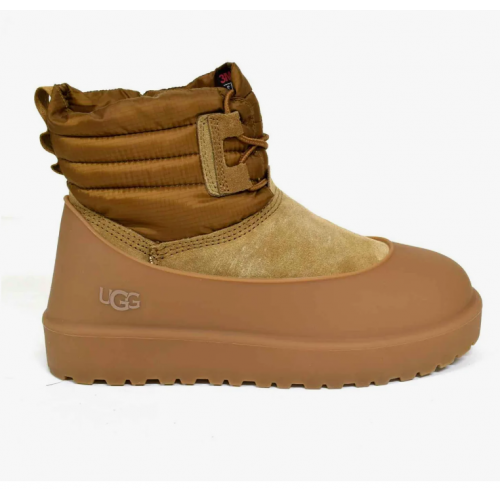 Ugg Classic Mini Lace-Up Weather Chestnut