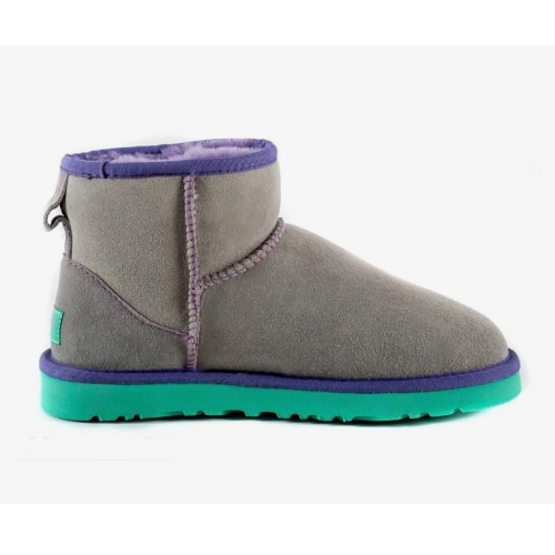 Ugg Classic Mini II Grey Aqua