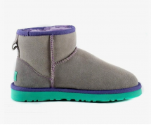 Ugg Classic Mini II Grey Aqua