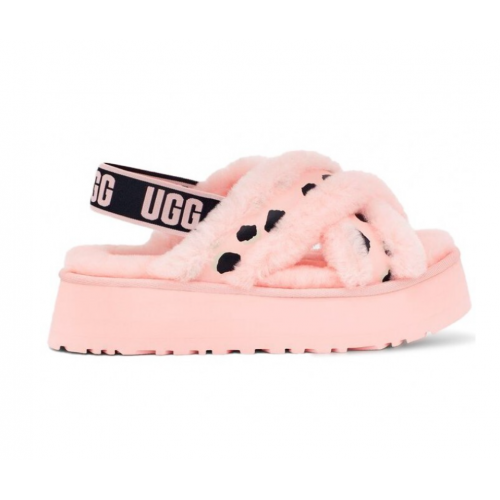 Ugg Disco Color Slide Pink Scallop