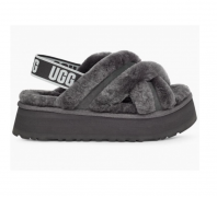 Ugg Disco Color Slide Charcoal