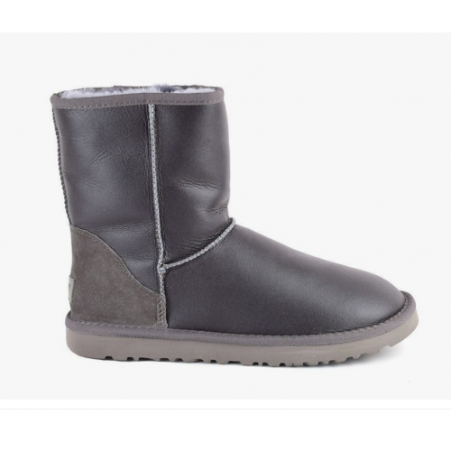 Ugg Men's Classic Short Grey Metallic