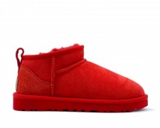 Ugg Women's Ultra Mini Samba Red