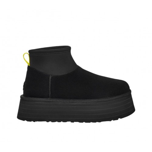 UGG CLASSIC MINI DIPPER BLACK