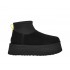 UGG CLASSIC MINI DIPPER BLACK