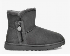 Ugg Women's Mini  Zipper Grey