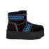 UGG WOMEN  MINI BRAID PLAT BLACK