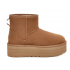 UGG CLASSIC MINI PLATFORM CHESTNUT