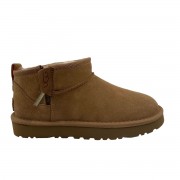 UGG WOMEN'S ULTRA MINI CHESTNUT ZIP