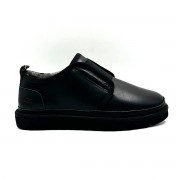 Ugg Mens Low Flex Leather Black