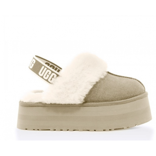 Ugg Funkette Suede Platform Sand