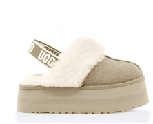 Ugg Funkette Suede Platform Sand