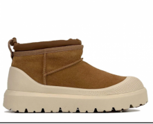 Ugg Mens Ultra Mini Hybrid Chestnut / Whitecap