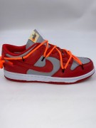 Dunk Low Lthr Ow Grey Red 600