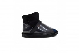 Ugg Clear Quilty Bot Black